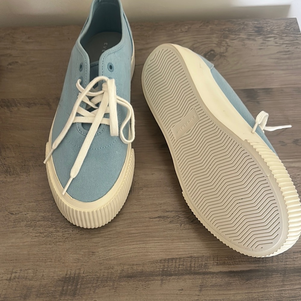 Light Blue Canvas Sneakers Everlane